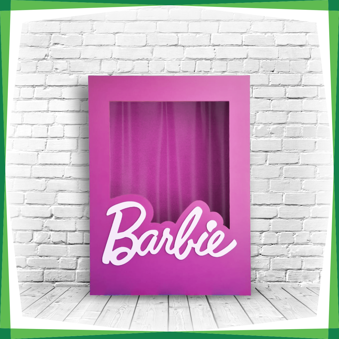 Caixa de Boneca Barbie MDF - Adecore Tecidos