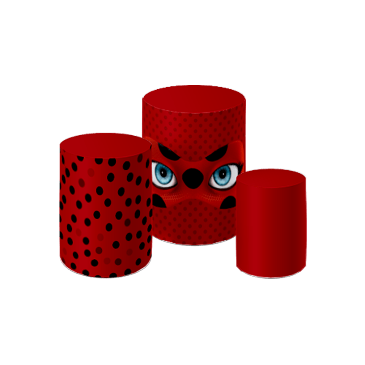 Painel Redondo Ladybug - Adecore Tecidos