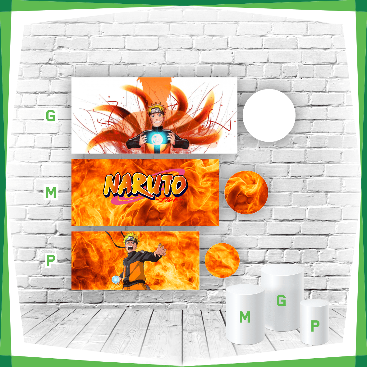 Painel Naruto G - Frete Grátis