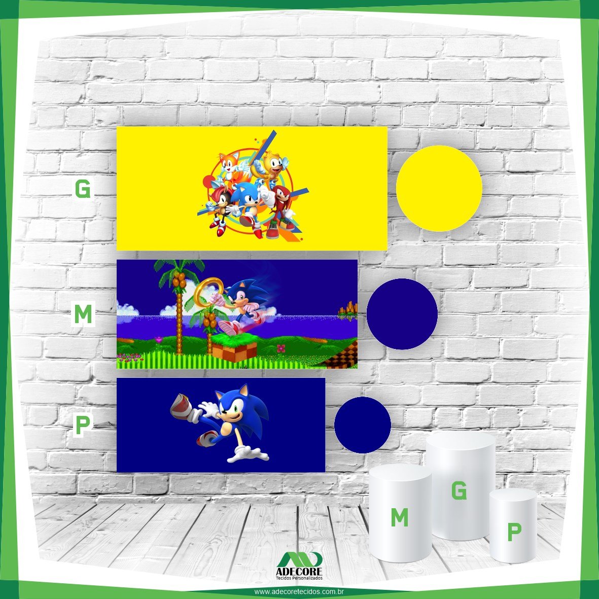 Kit Digital Imagens Sonic 2