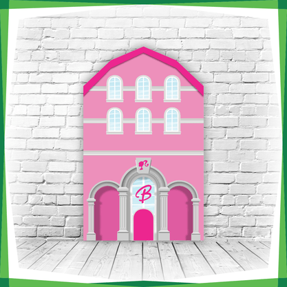 Painel Casinha Casa Barbie