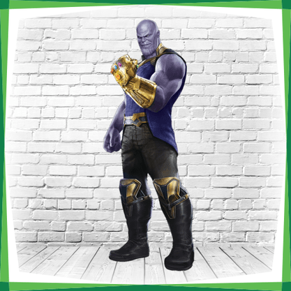 Display MDF Super-Heróis Thanos