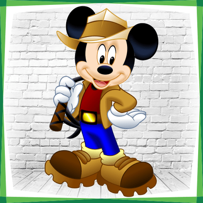 Display MDF Turma do Mickey: Mickey Explorando
