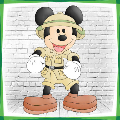 Display MDF Turma do Mickey: Mickey Guia