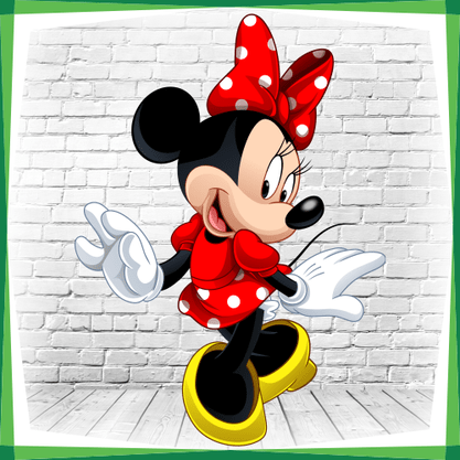 Display MDF Turma do Mickey: Minnie Namoradora