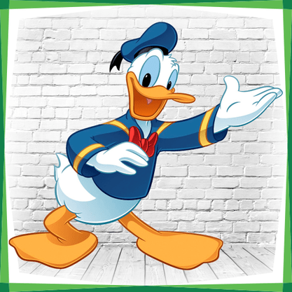 Display MDF Turma do Mickey: Pato Donald Feliz