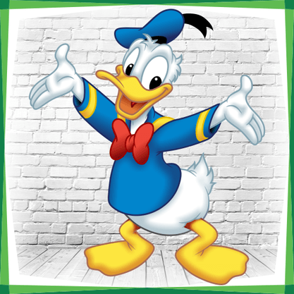 Display MDF Turma do Mickey: Pato Donald Pomposo