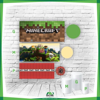 Kit Capa Para Cilindros Minecraft