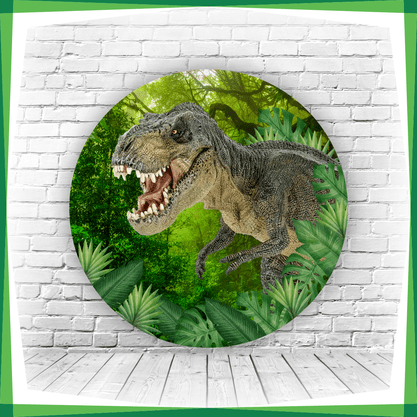Painel Redondo Dinossauro