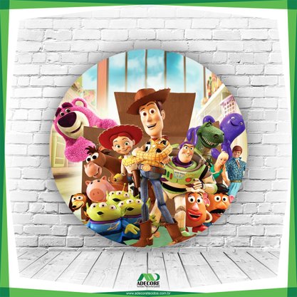 painel sublimado toy story