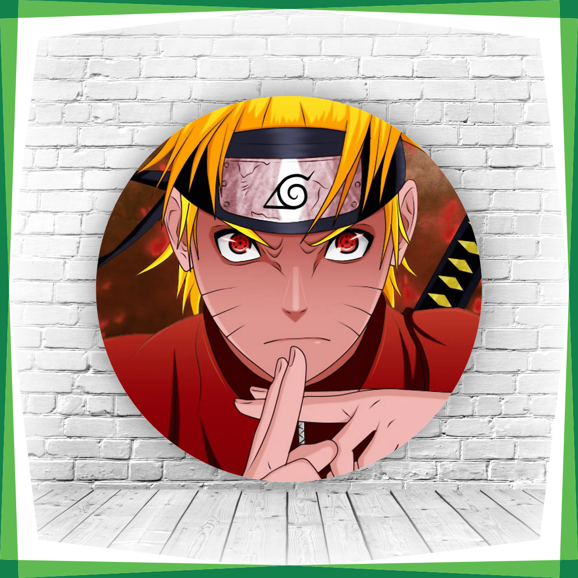 KIT COMPLETO NARUTO - PAINEL E DISPLAYS MDF