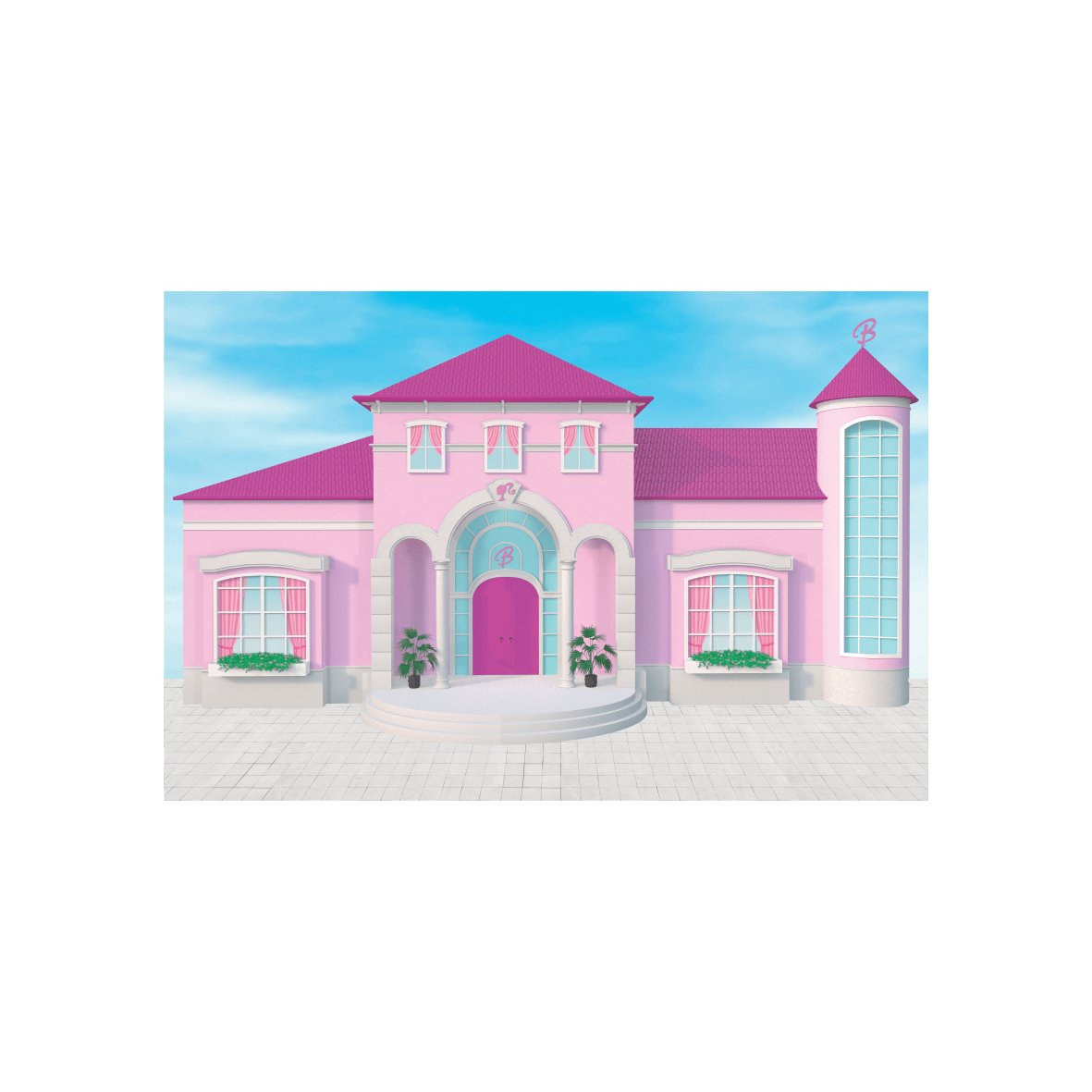DECORAÇÃO CASA DA BARBIE (Barbie Dream House) - Minecraft 