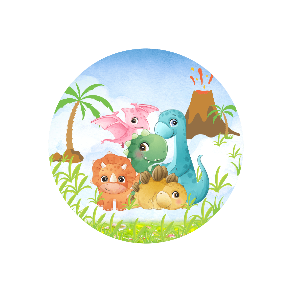 Cartoon Dinossauro Baby PNG Baby Dinosaur - IMAGENS PNG