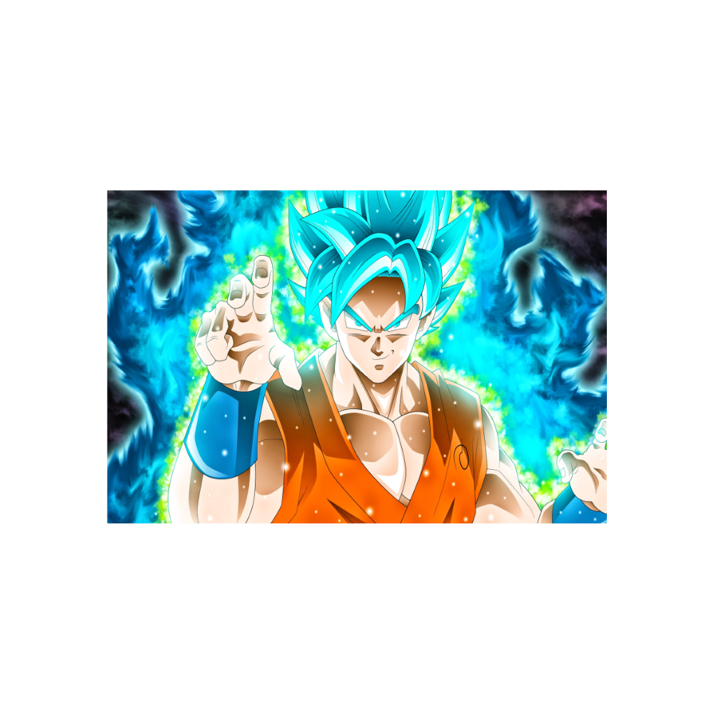 Painel Retangulo Dragon Ball Z - Adecore Tecidos