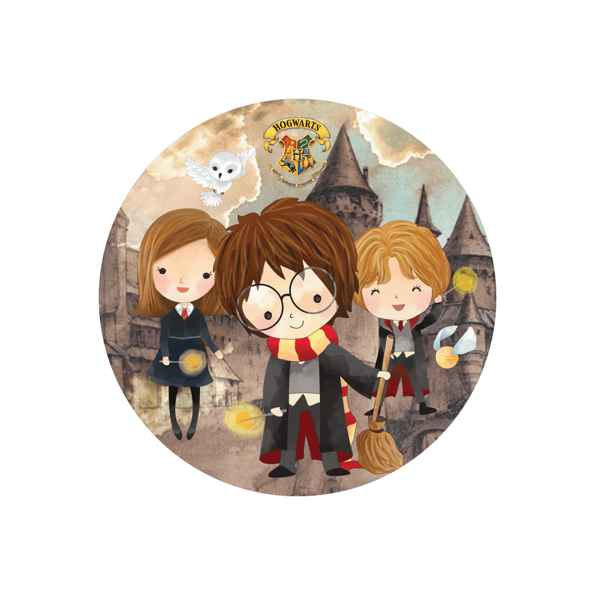  King's Cross Station Painel-sublimado-harry-potter-cute-15167