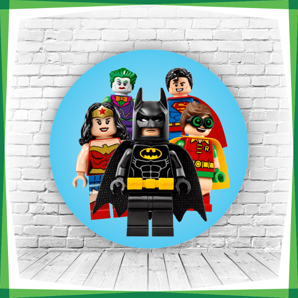 Painel Festa 1,50x1m Batman Lego
