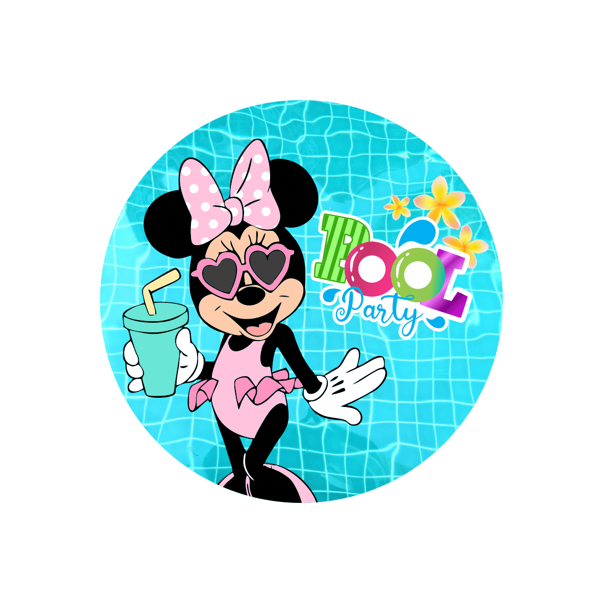 Minnie Pool Party Png
