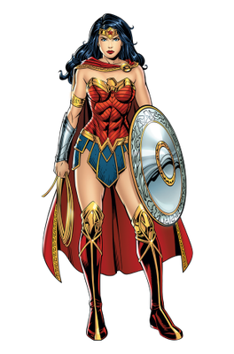 Display MDF Super-Heróis Mulher Maravilha Guerreira - Adecore Tecidos