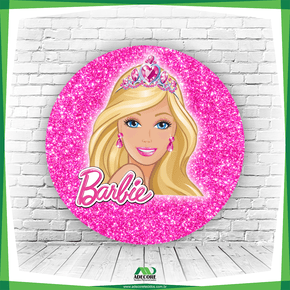 Painel da barbie imprimir