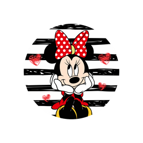 Kit Clipart Digital Minnie Look Xadrez - 11 Pngs