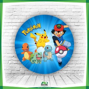 Painel Banner Festa Pokemon Personalizamos 2x1,2m