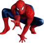 Display MDF Super-Heróis Homem-Aranha Pose da Teia