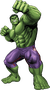 Display MDF Super-Heróis Hulk Bermudinha Roxa