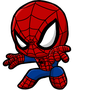 Display MDF Super-Heróis Mini Homem-Aranha