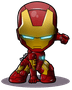 Display MDF Super-Heróis Mini Homem de Ferro