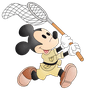Display MDF Turma do Mickey: Mickey Caçando Borboletas