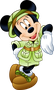 Display MDF Turma do Mickey: Mickey Camuflado