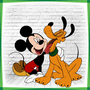 Display MDF Turma do Mickey: Mickey e Pluto