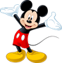 Display MDF Turma do Mickey: Mickey Saudando