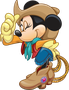 Display MDF Turma do Mickey: Minnie Boiadeira