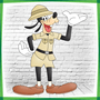 Display MDF Turma do Mickey: Pateta de Chapéu