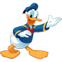 Display MDF Turma do Mickey: Pato Donald Feliz