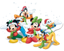Display MDF Turma do Mickey: Toda a Turma