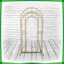 Estrutura Lateral Portal Dourado