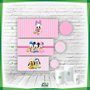 Kit Capa Para Cilindros Disney Rosa Baby Mickey