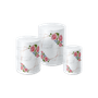 kit capa para cilindros floral marmore