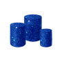 kit capa para cilindros glitter azul