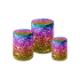 kit capa para cilindros glitter colorido
