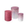 Kit Capa Para Cilindros Rose Glitter