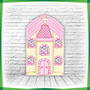 Casinha Igreja Rosa | 1,5m x 2,5m