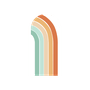 Lateral Romano arco íris