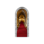 Lateral Romano escadaria castelo
