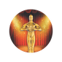 Painel Redondo Estatueta do Oscar