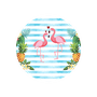 Painel Sublimado Flamingo