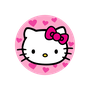Painel Redondo Hello Kitty