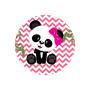 Painel Sublimado Panda Pandinha